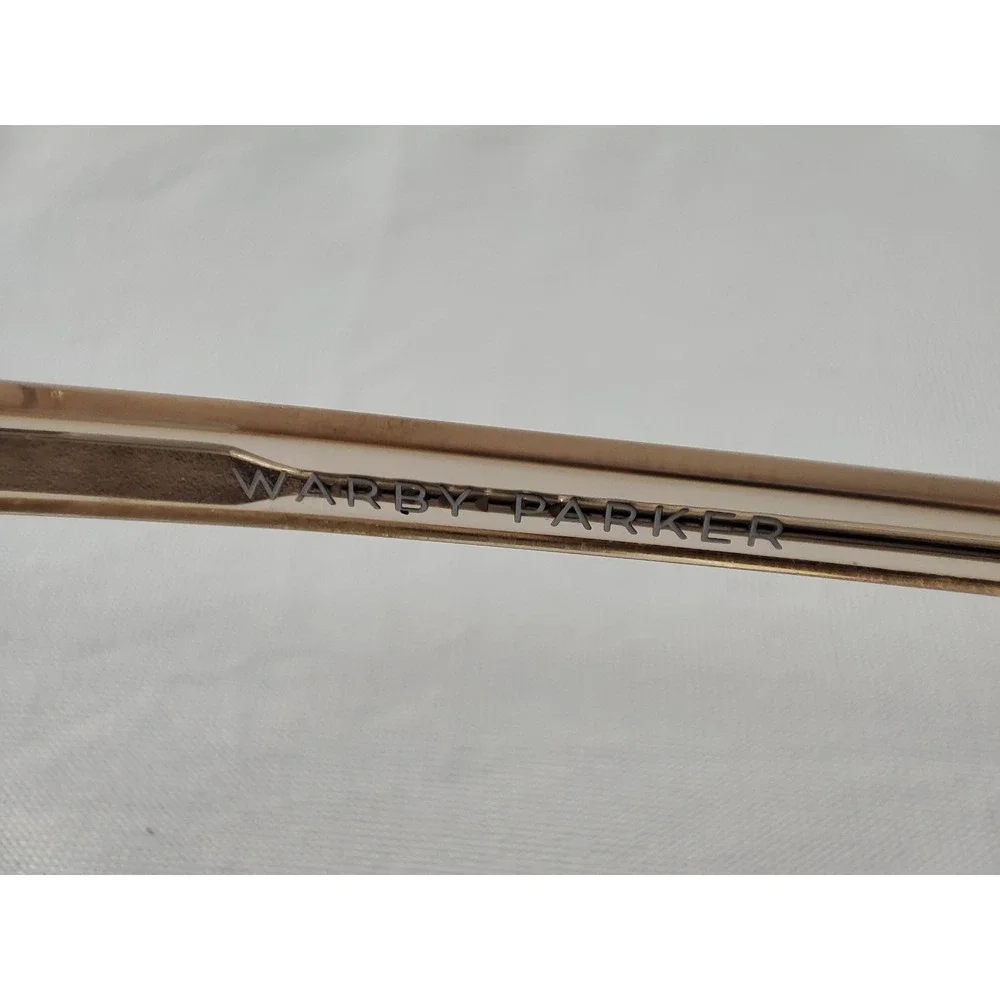 Warby Parker Jane 252 Tortoise‎ Blue Round Eyeglasses Frame 49-18 135